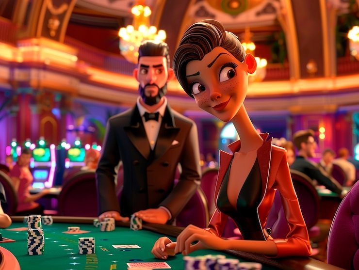 Pengguna ponsel membaca Bingo Go Goal